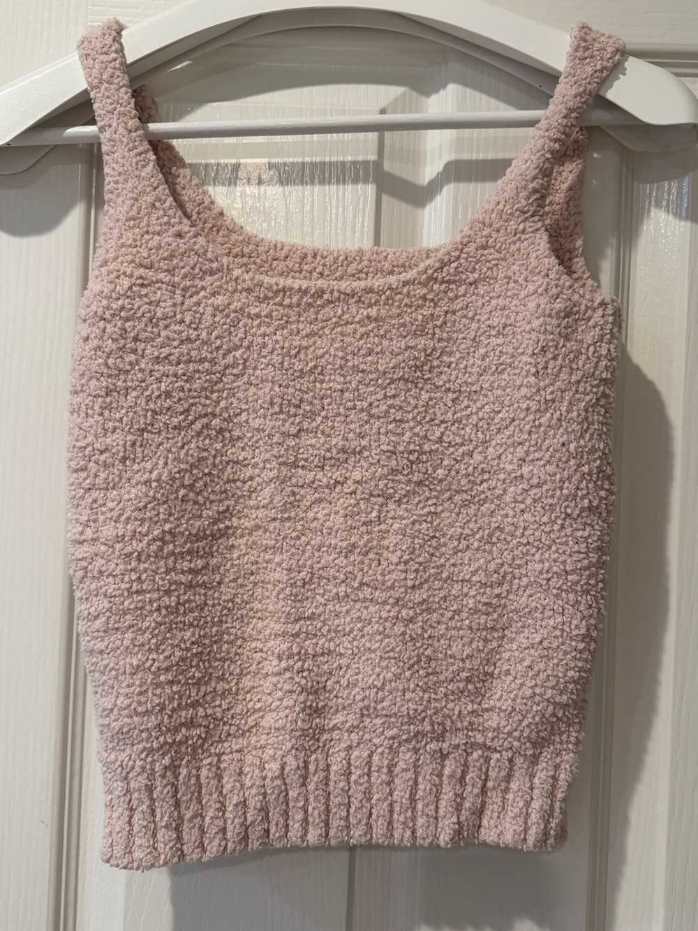 SKIMS Blush Bouclé Tank Top